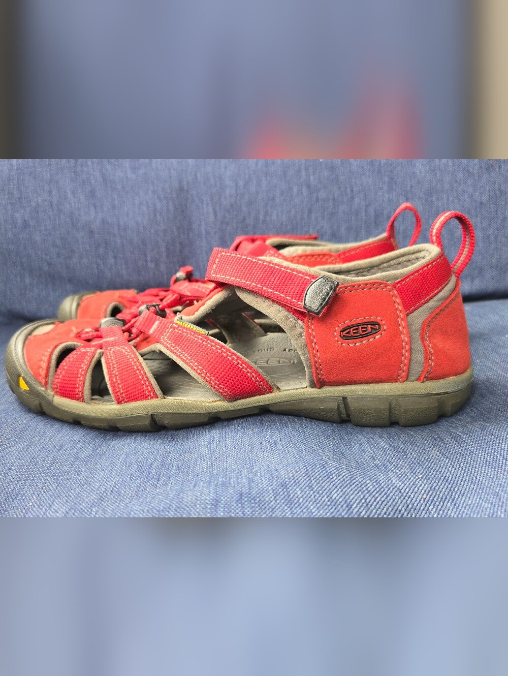 KEEN Kids' Red Closed-Toe Sandals